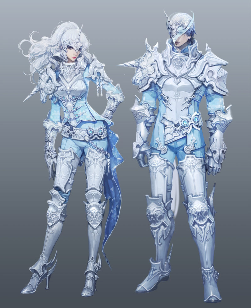 4.5 Abyss Plate Armor Art from Aion