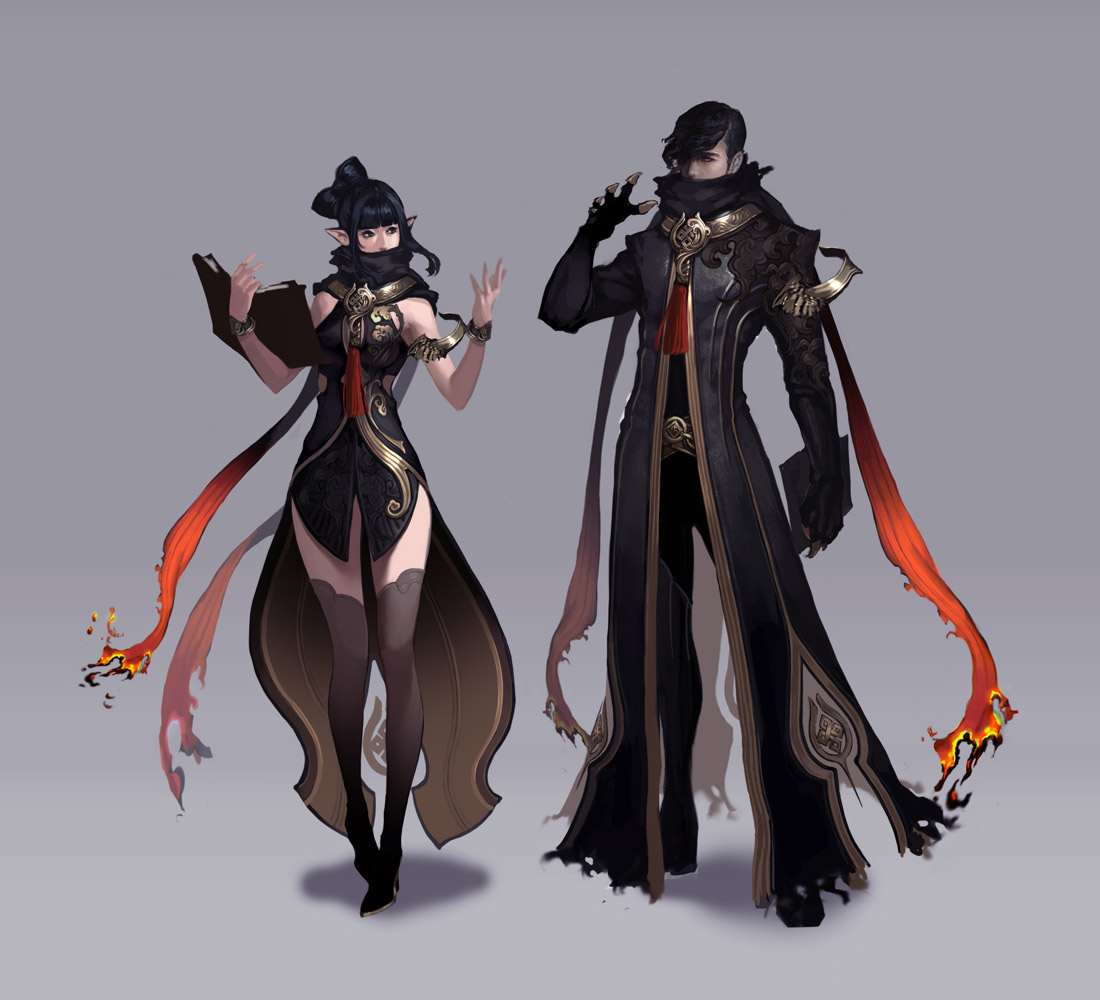 Abyss Robe Art from Aion