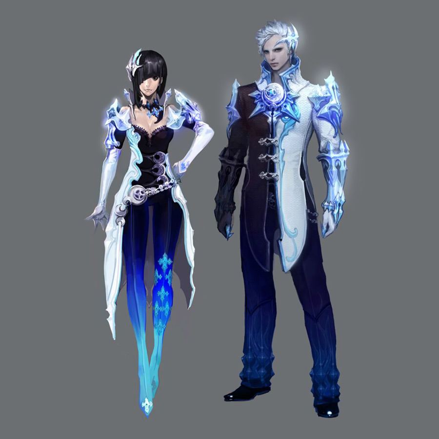 Archon Governor Chain Armor Art from Aion