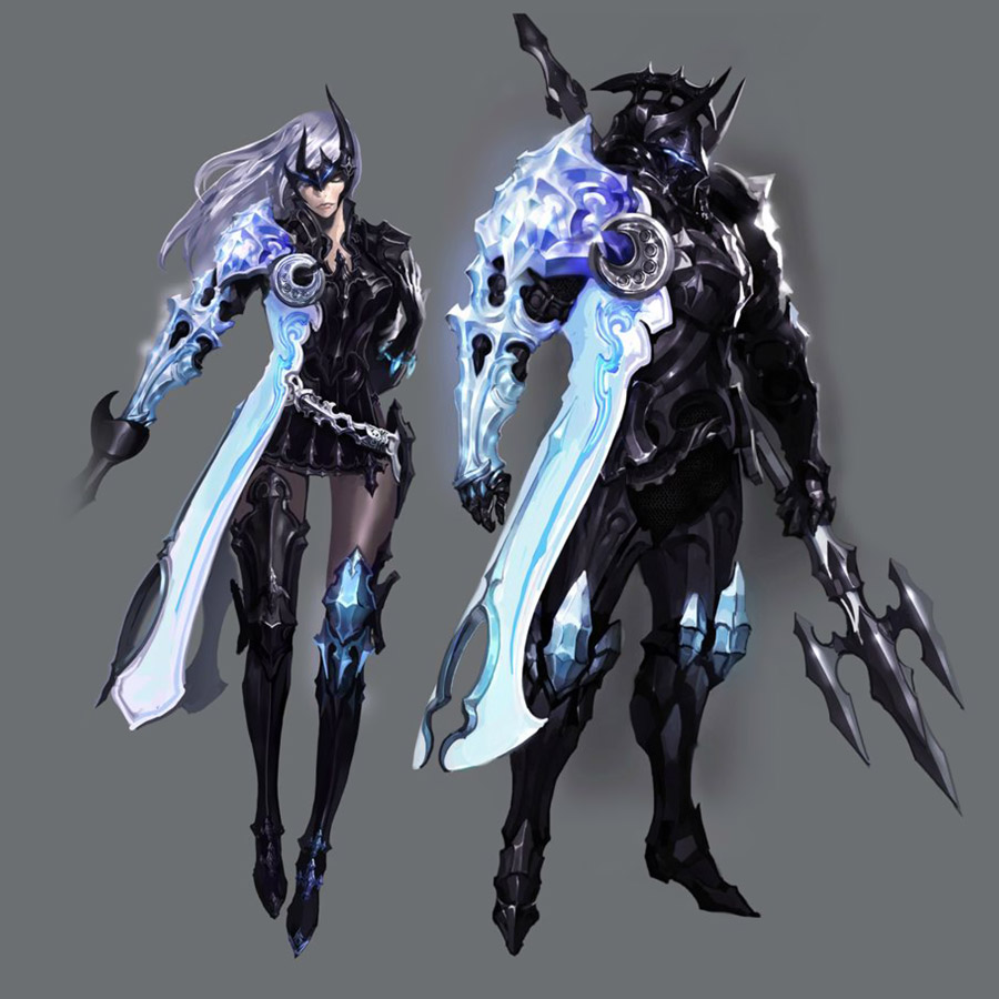 Archon Governor Plate Armor Art from Aion