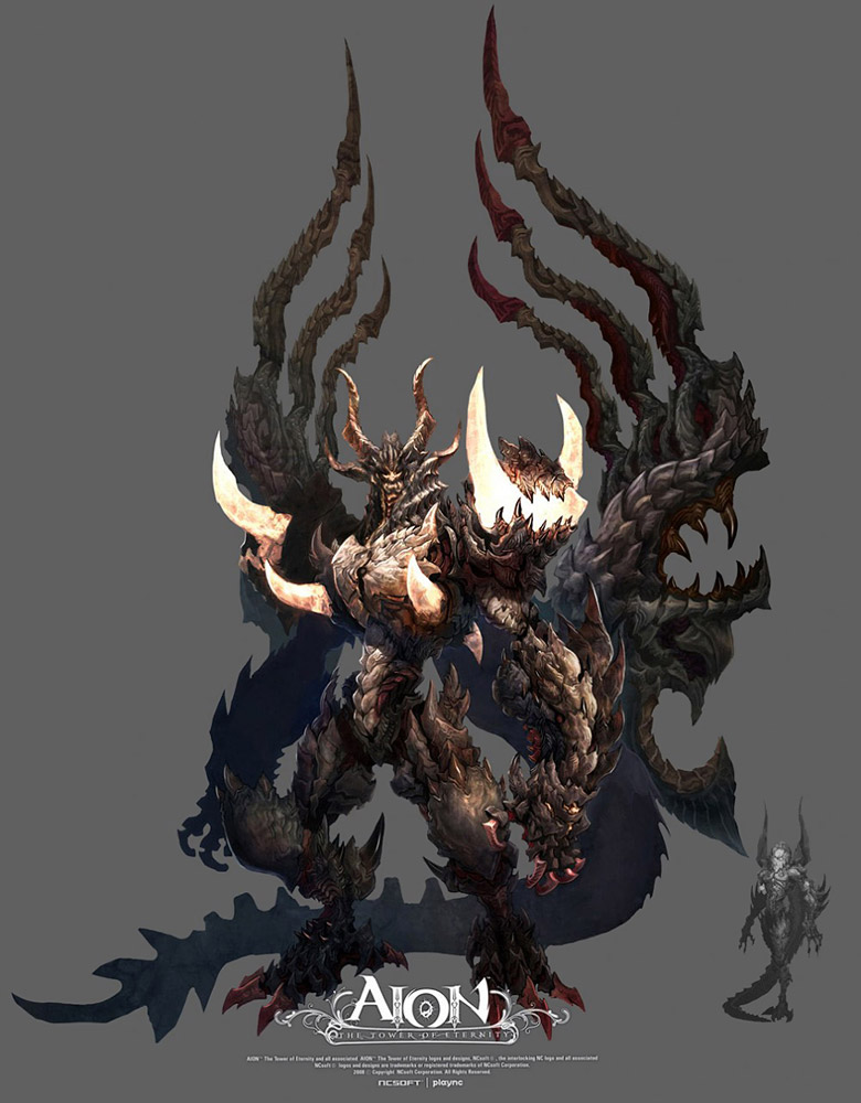 Balaur Art from Aion