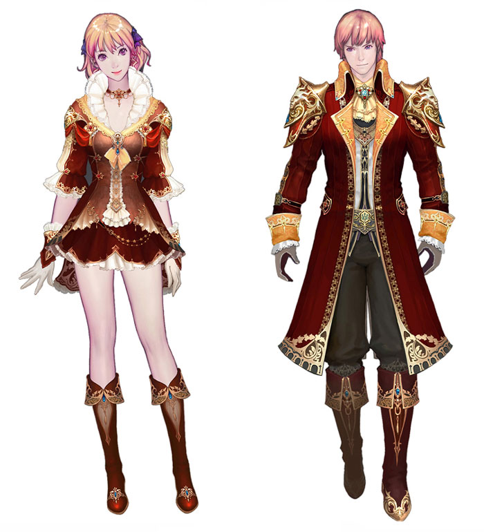 Miragent Chain Armor Art from Aion