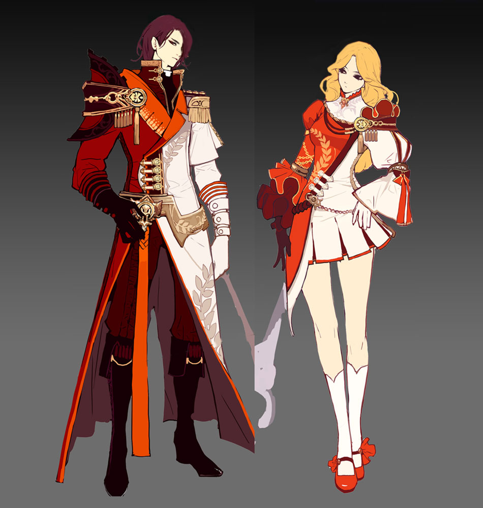 Daeva Chain Armor Art from Aion