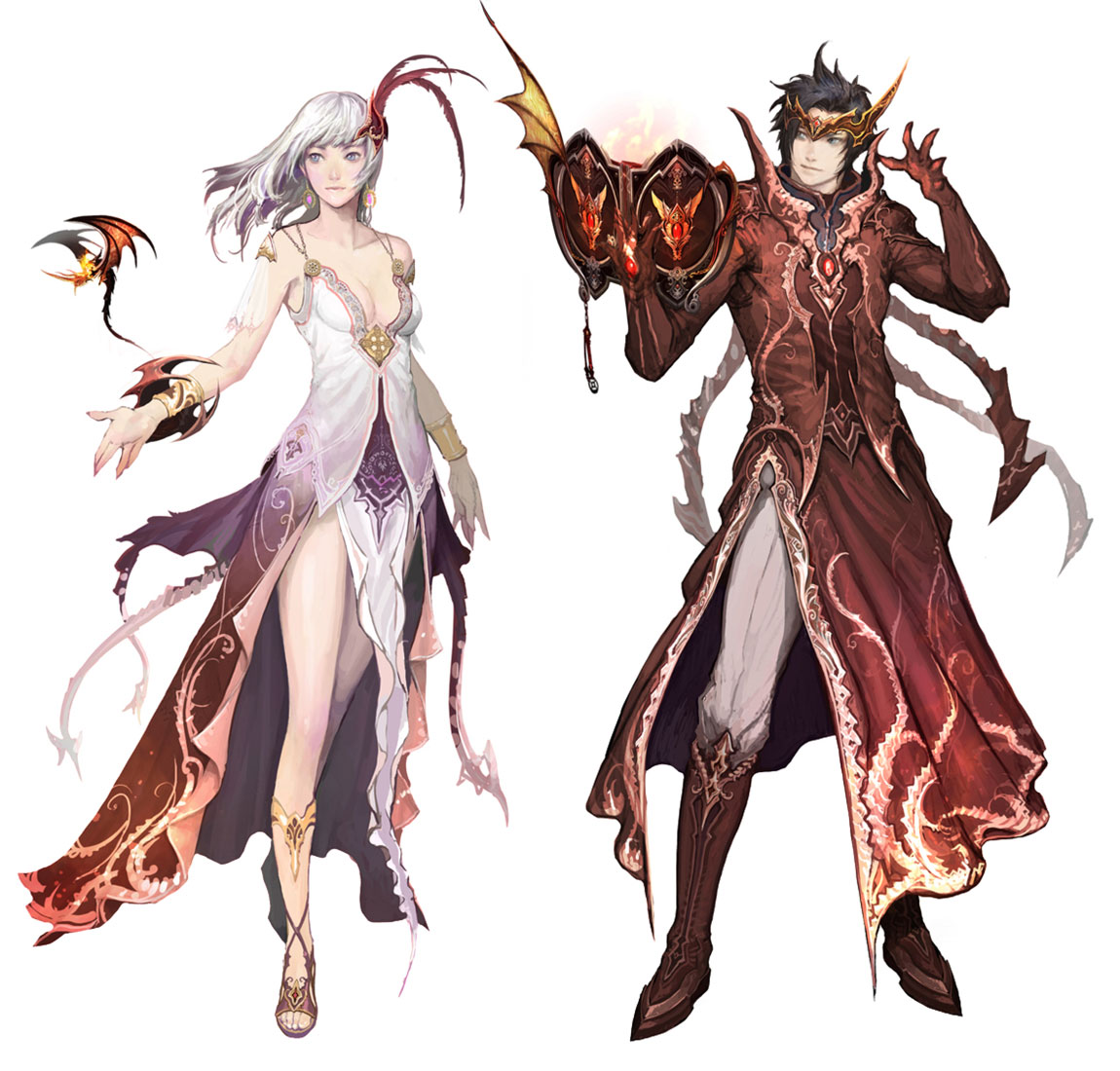 Dark Poeta Robe Art from Aion