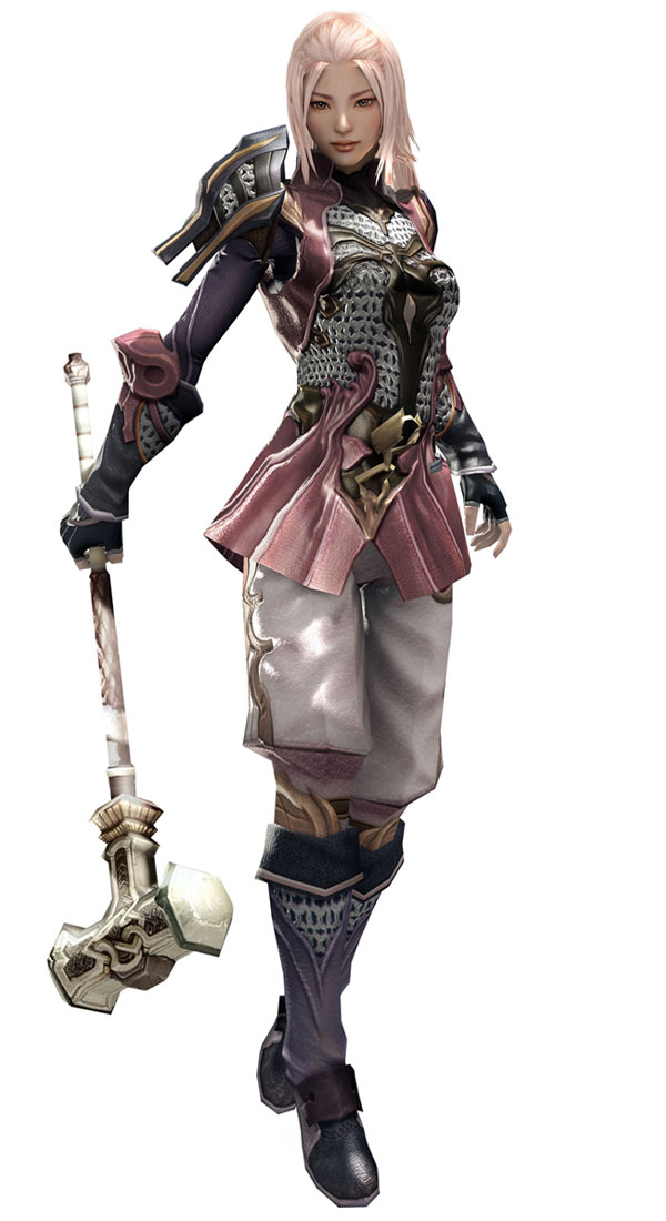 Elyos Female Chanter Art from Aion