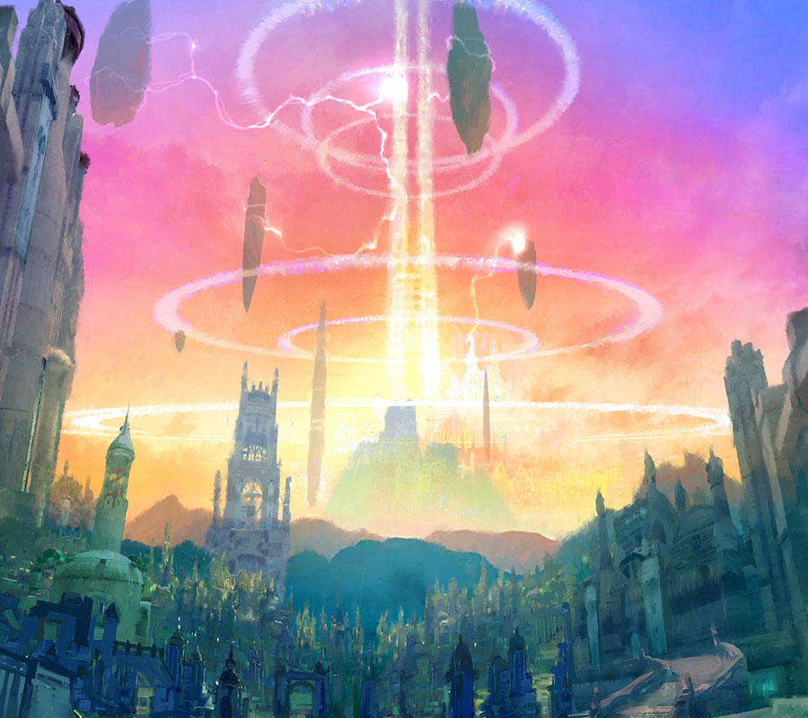 Elysea Concept Art from Aion