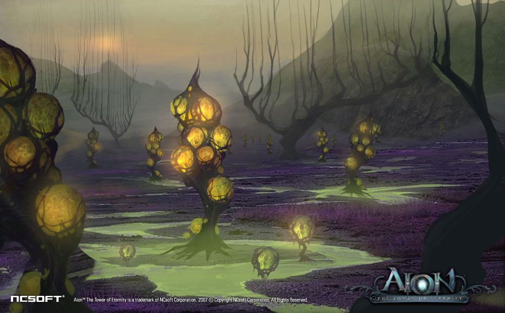 Environment Concept Artwork from Aion