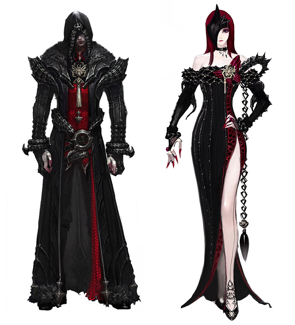 Eternal Coliseum Cloth Armor Art from Aion