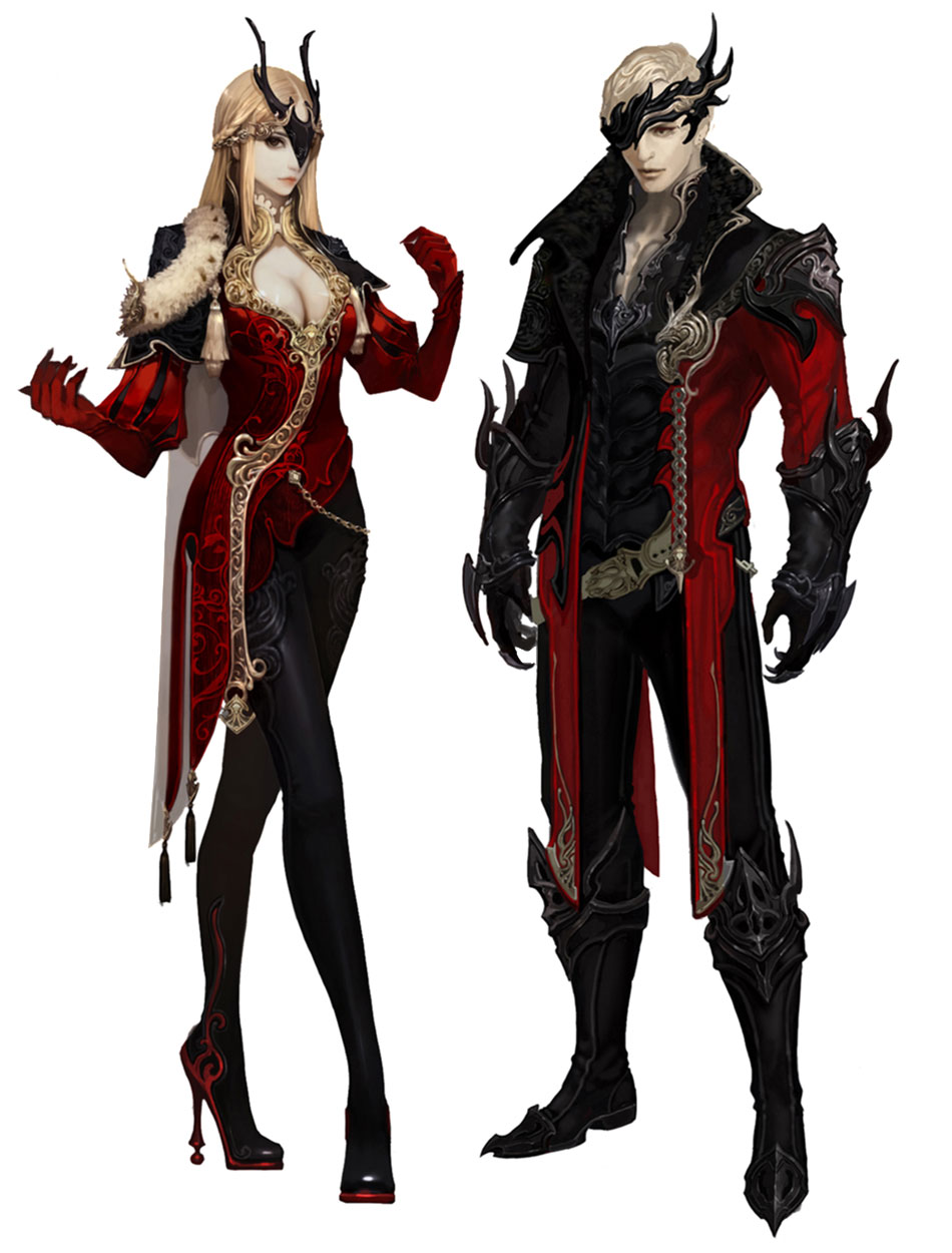 Hyperion Leather Armor Art from Aion