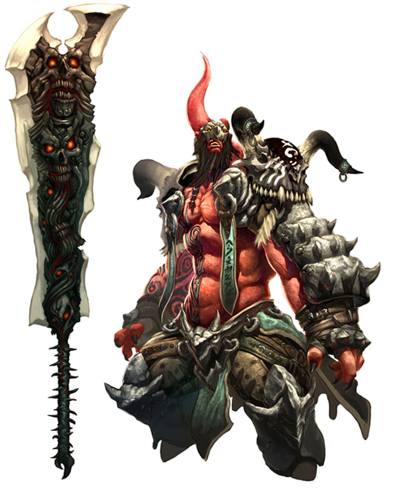 Krall Mob Art from Aion