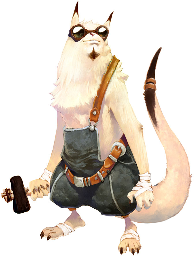 Shugo Male Artwork from Aion