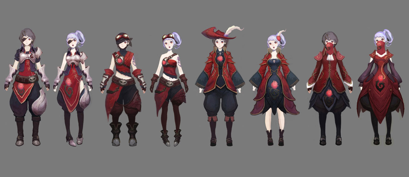Steel Rose Armor Art from Aion