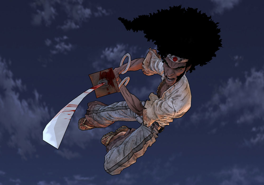 Afro Illustration from Afro Samurai