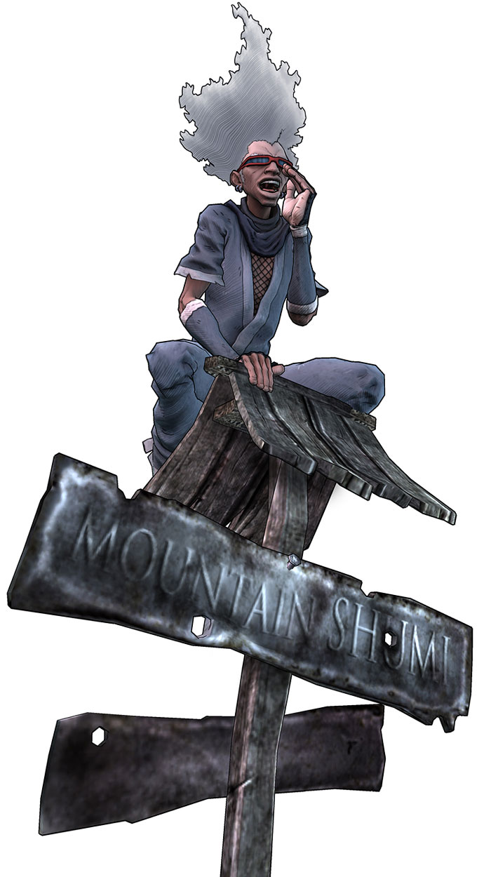 Ninja Ninja Artwork from Afro Samurai