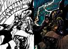 Batman Illustration Line Art & Final