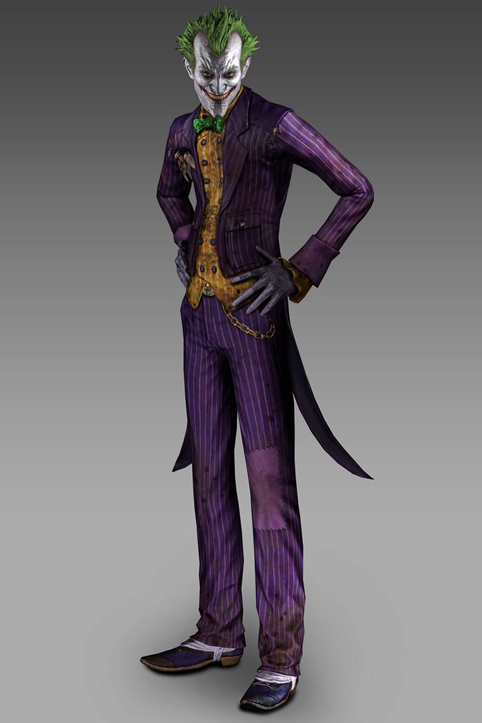 Joker Render from Batman: Arkham Asylum