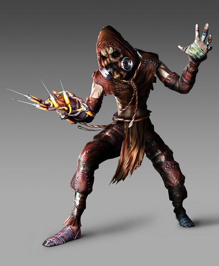 Scarecrow Render from Batman: Arkham Asylum