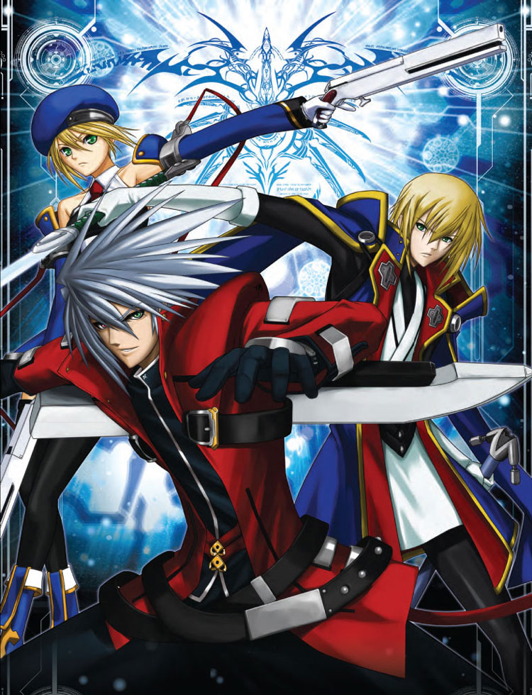 Characters Artwork from BlazBlue: Calamity Trigger