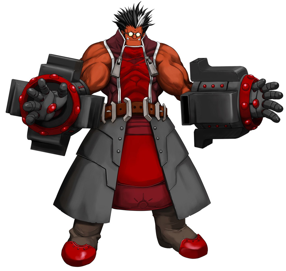 Iron Tager Art from BlazBlue: Calamity Trigger