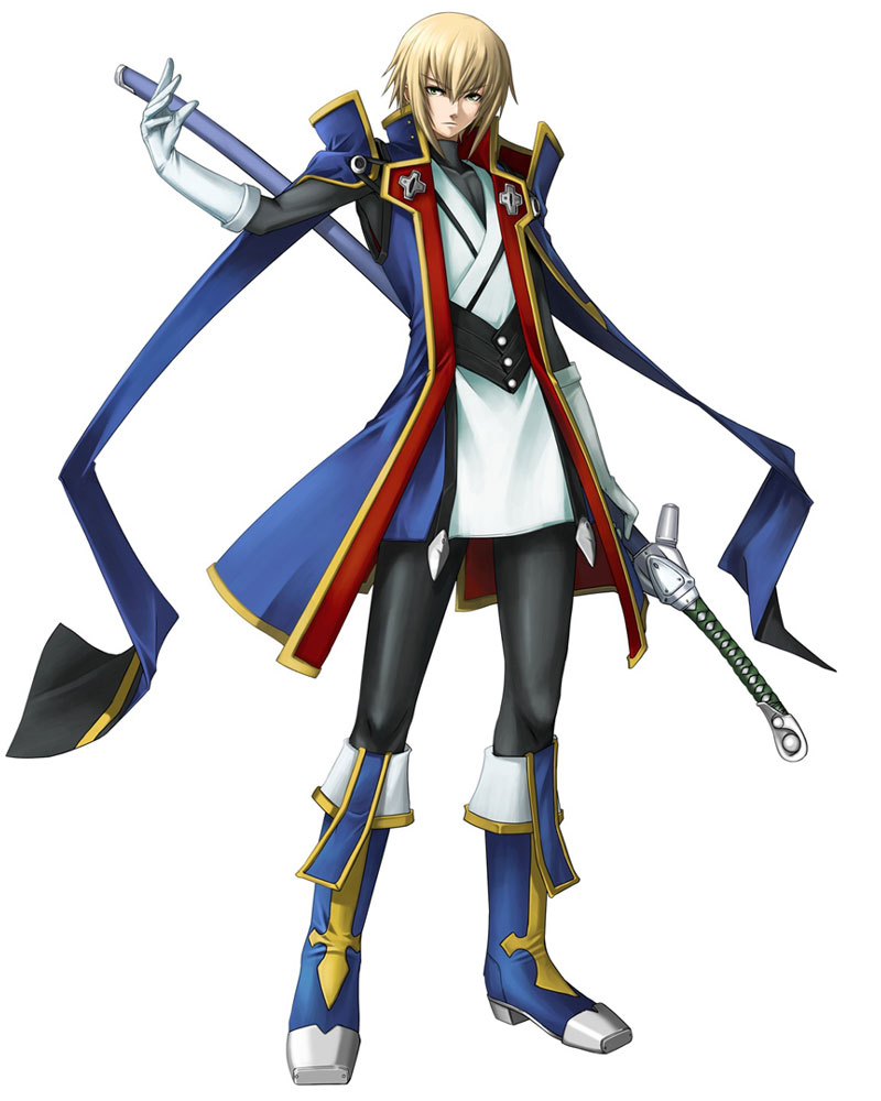 Jin Kisaragi Art from BlazBlue: Calamity Trigger