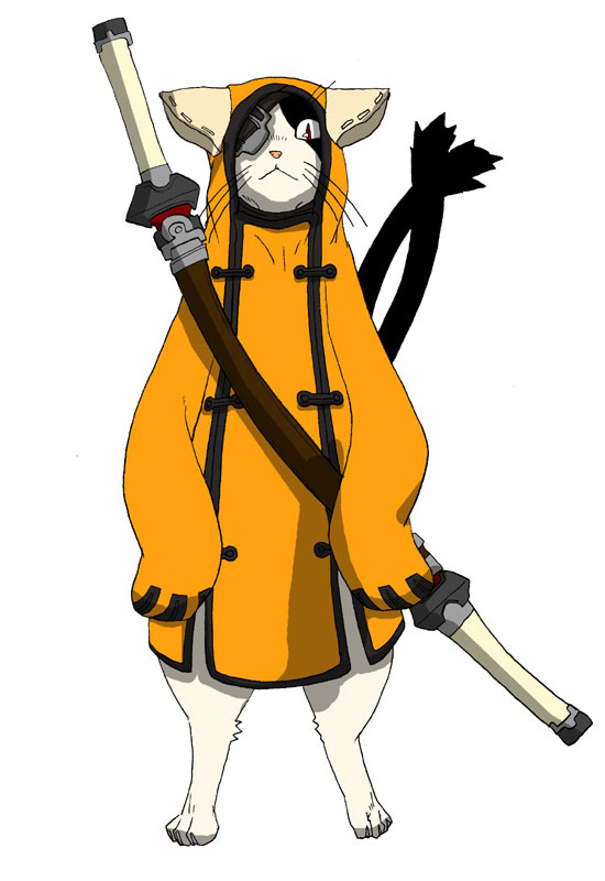 Jubei Concept Art from BlazBlue: Calamity Trigger