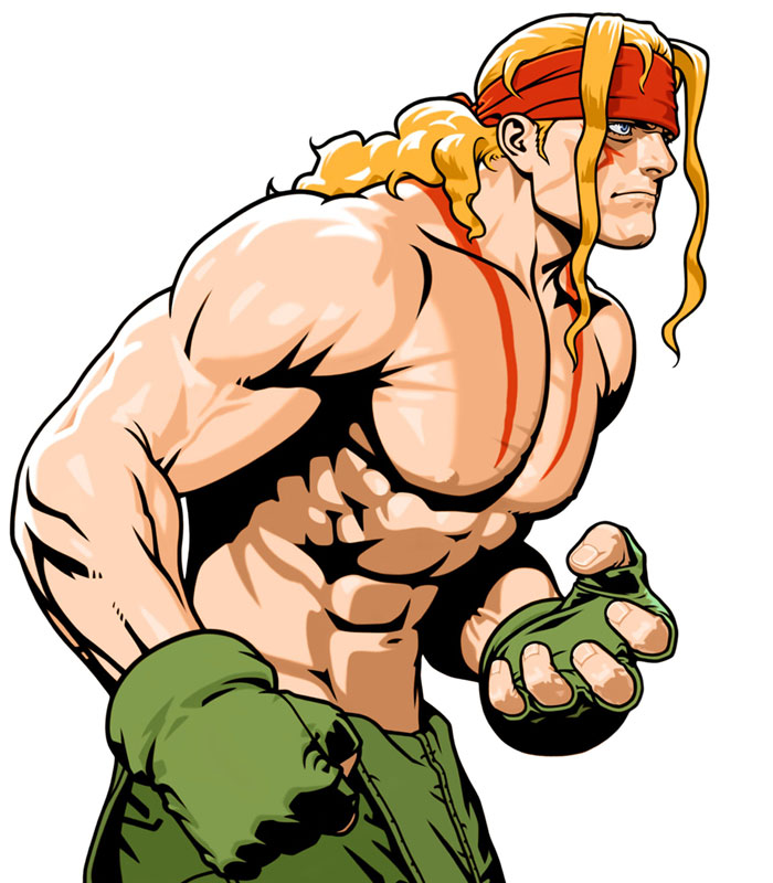 Alex Art from Capcom Fighting Evolution