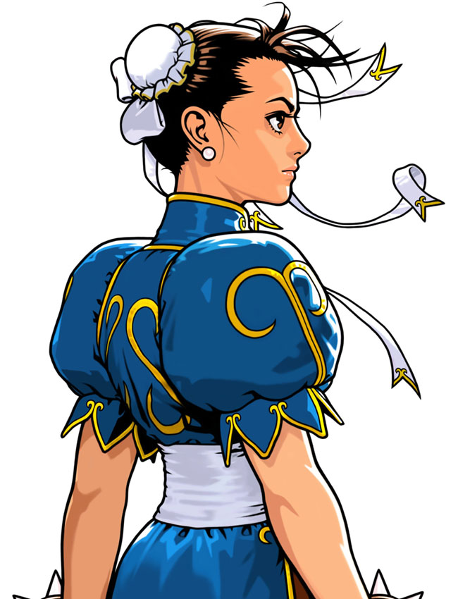 Chun-Li Art from Capcom Fighting Evolution