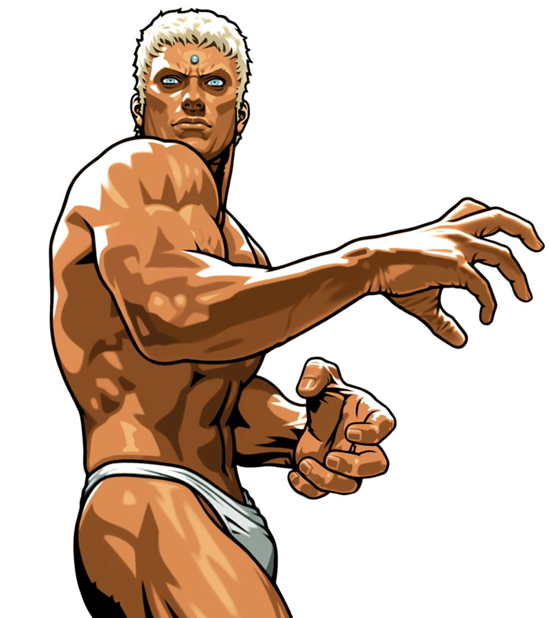 Urien Art from Capcom Fighting Evolution