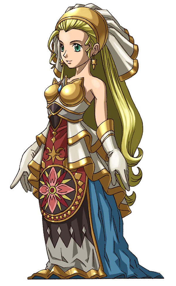 Female Character Concept Art from Dark Cloud 2