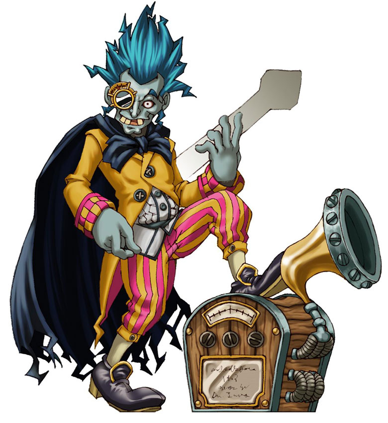 Dr. Jamming Art from Dark Cloud 2