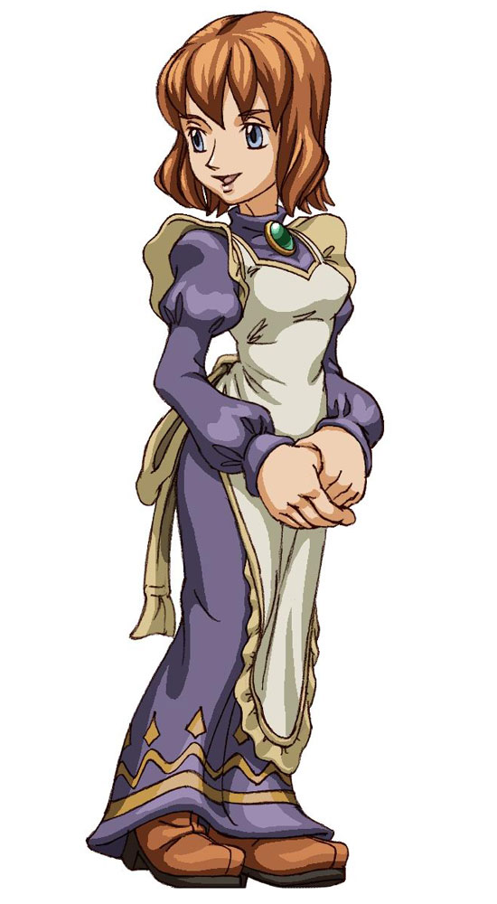 Young Elena Art from Dark Cloud 2