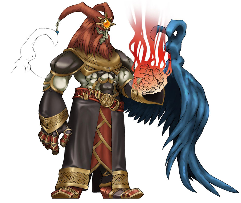 Emperor Sirus Griffon Art from Dark Cloud 2
