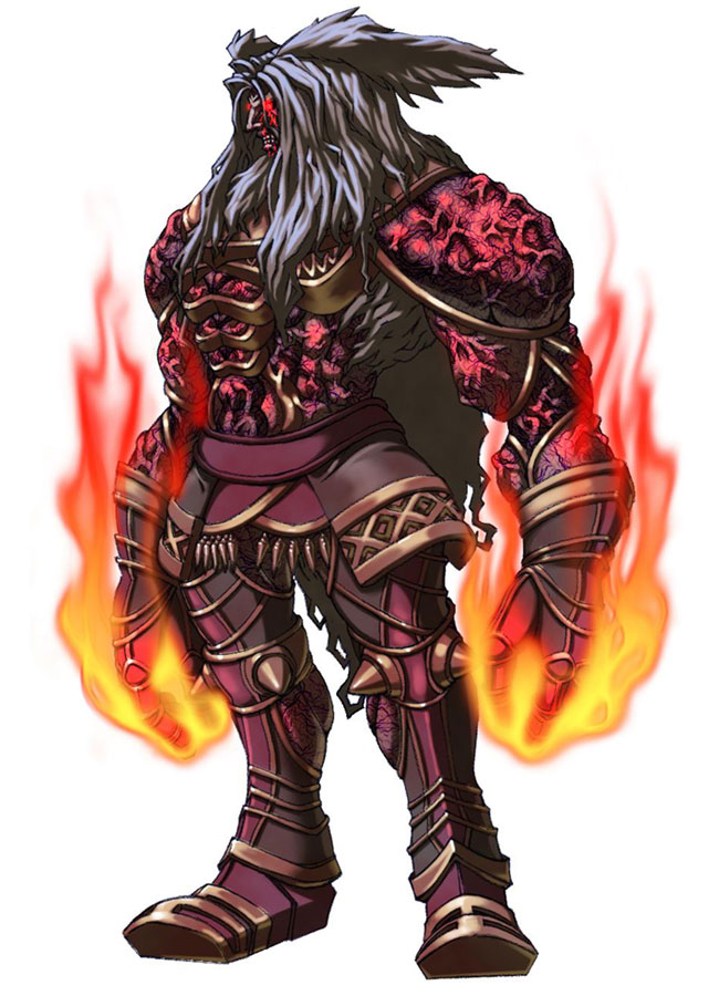 Sirus Griffon Artwork from Dark Cloud 2