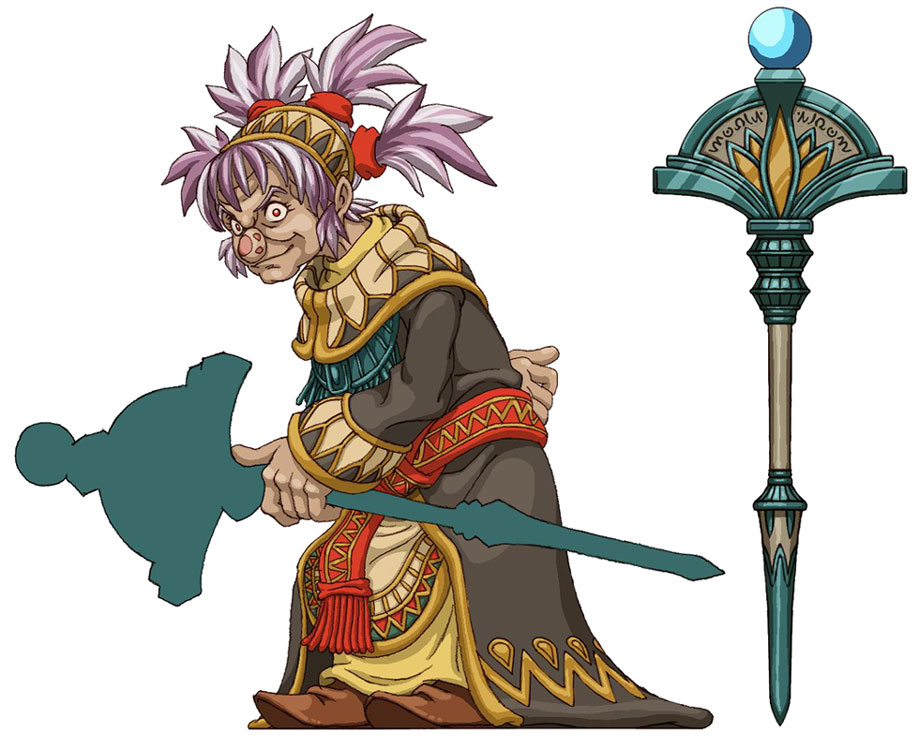 Lin (Old) Art from Dark Cloud 2