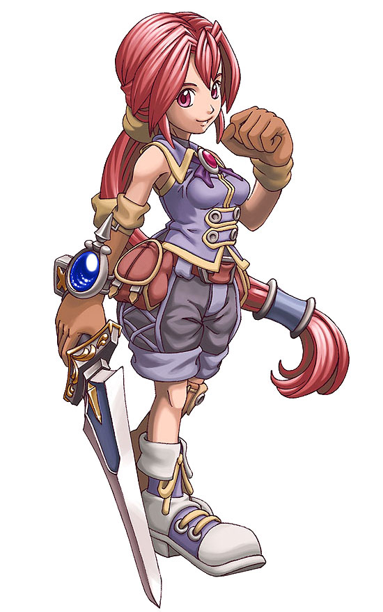 Monica Artwork from Dark Cloud 2
