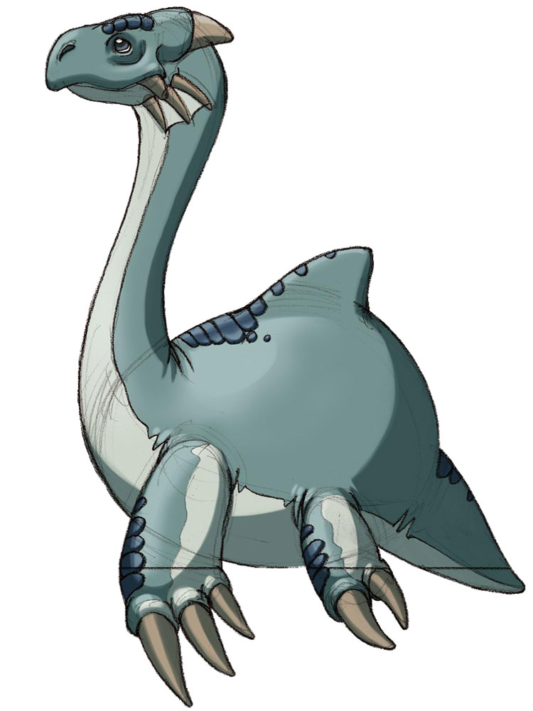 Shigura Artwork from Dark Cloud 2
