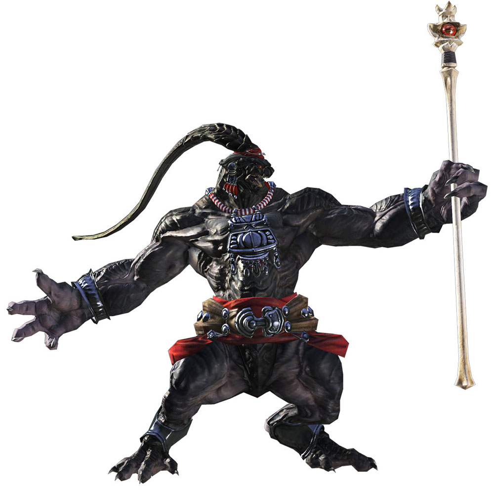 Amalj'aa Shaman Art from Final Fantasy XIV