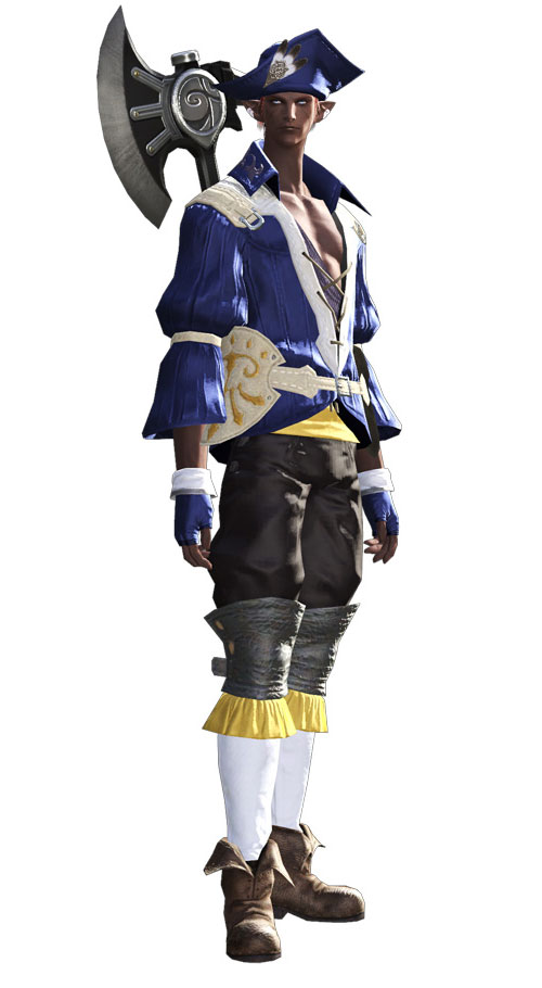 Elezen Marauder Art from Final Fantasy XIV