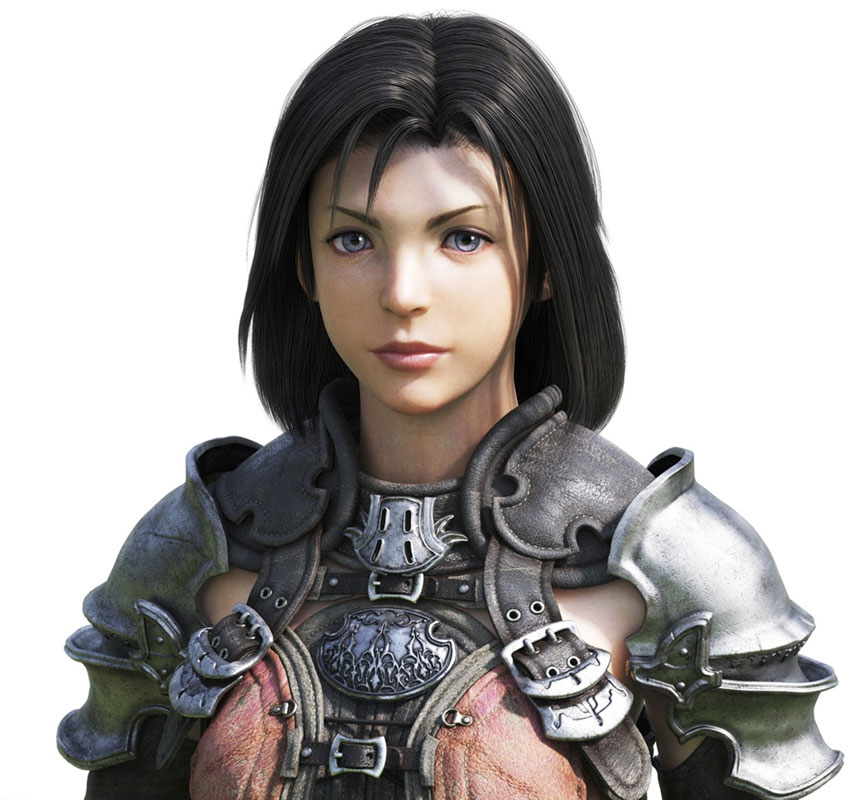 Hyur Female Art from Final Fantasy XIV