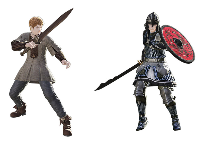 Hyur Gladiator Art from Final Fantasy XIV