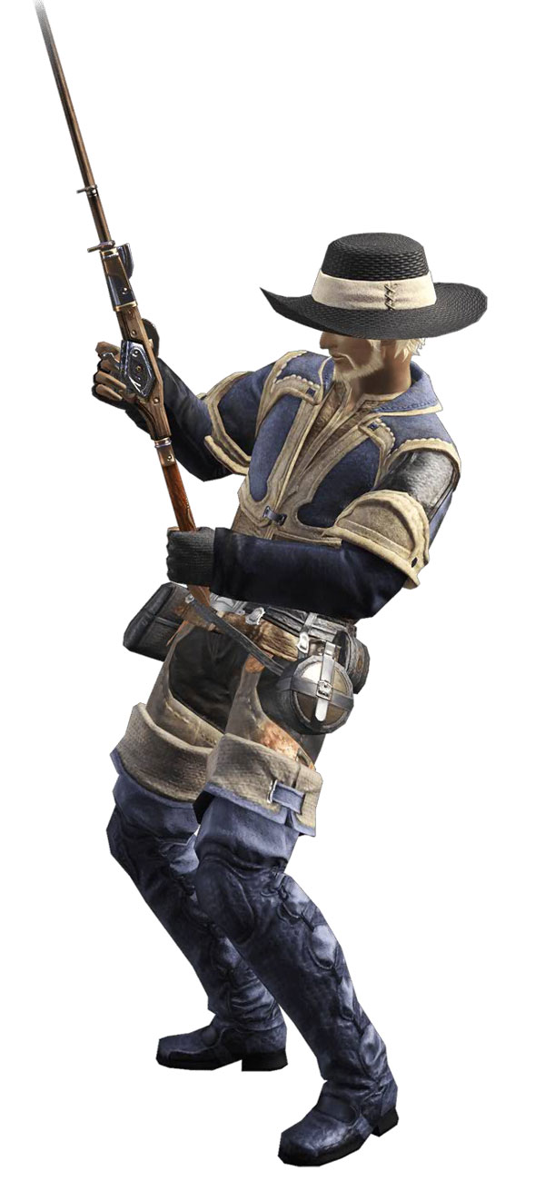 Hyur Fisher Art from Final Fantasy XIV