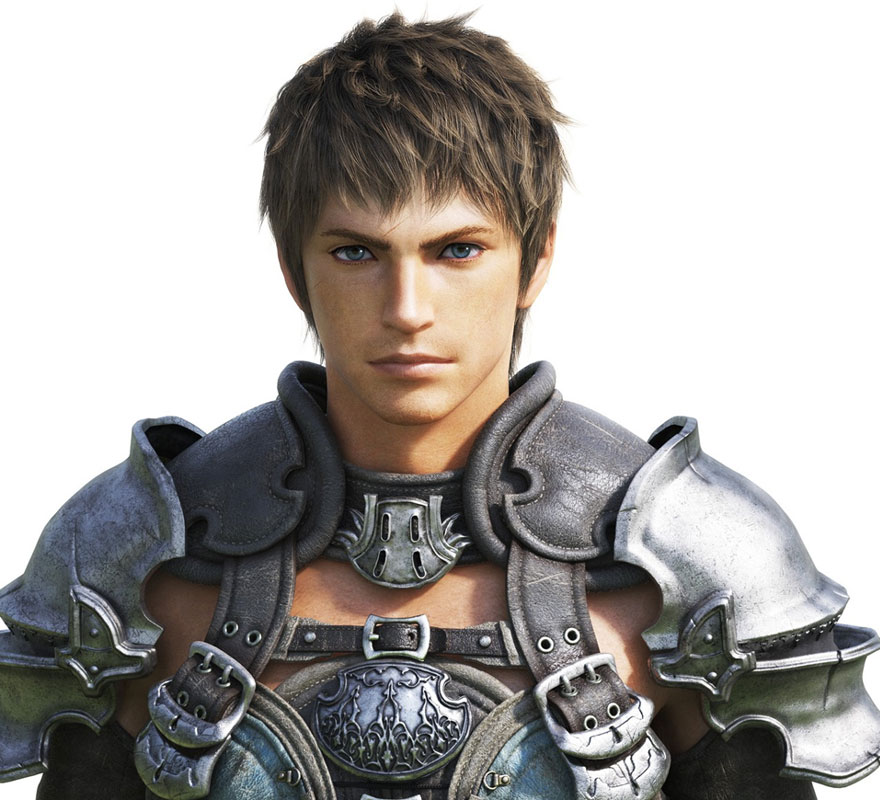 Hyur Male Art from Final Fantasy XIV