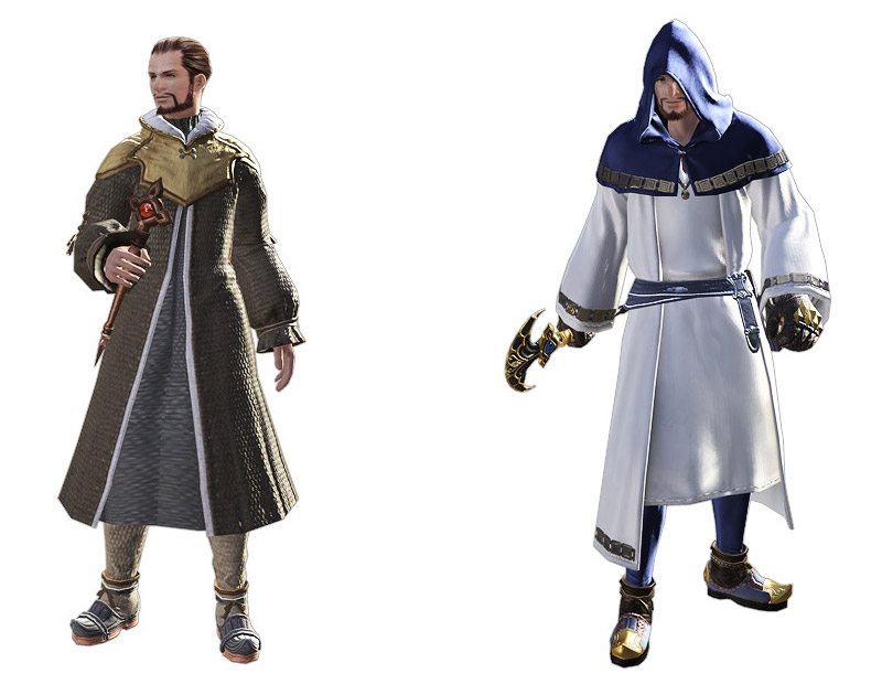 Hyur Thaumaturge Art from Final Fantasy XIV