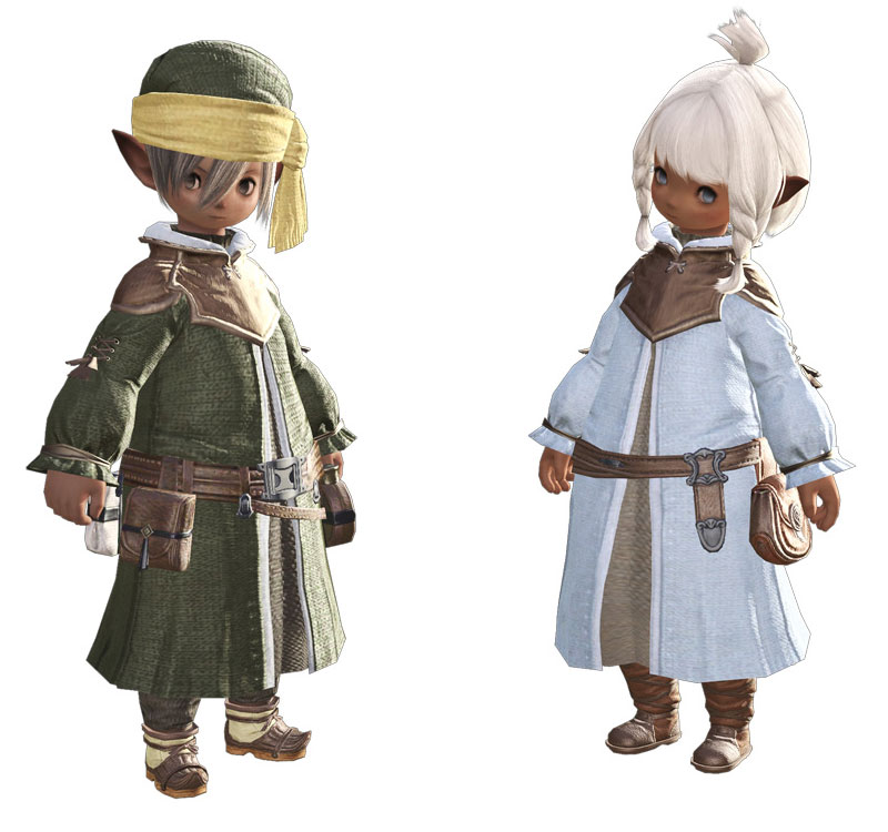 Dunesfolk Lalafell Art from Final Fantasy XIV