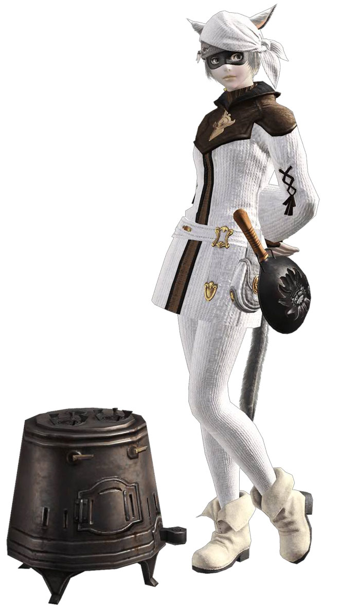 Miqo'te Culinarian Art from Final Fantasy XIV