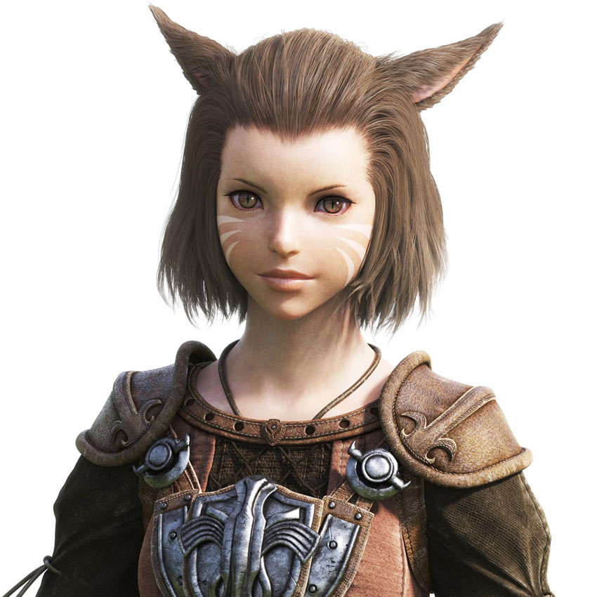 Miqo'te Art from Final Fantasy XIV
