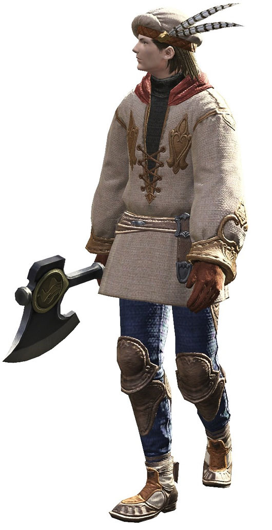 Botanist Render from Final Fantasy XIV