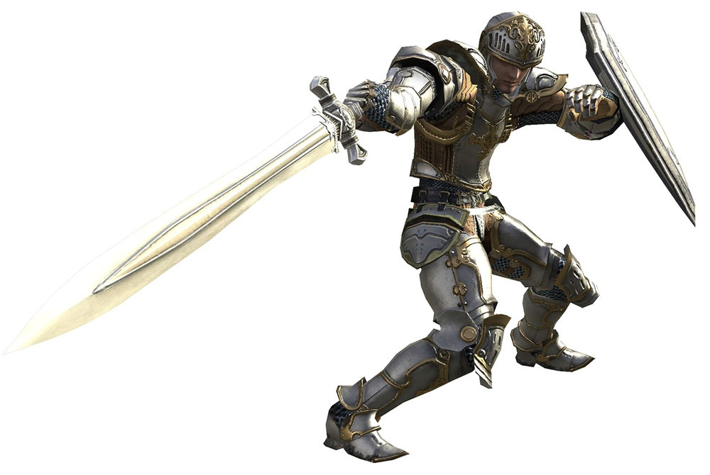 Gladiator Render from Final Fantasy XIV