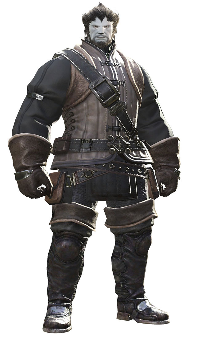 Roegadyn Render from Final Fantasy XIV