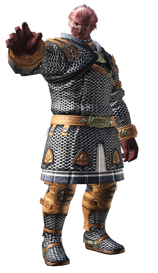 Hellsguard Roegadyn Art from Final Fantasy XIV